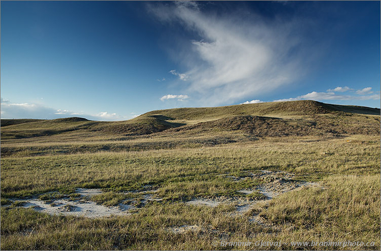 Prairie at Kettlehut Lake - Nature Conservancy of Canada property, Central Butte, Saskatchewan, Canada