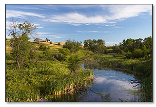 View of Wanuskewin Heritage Park, Saskatchewan