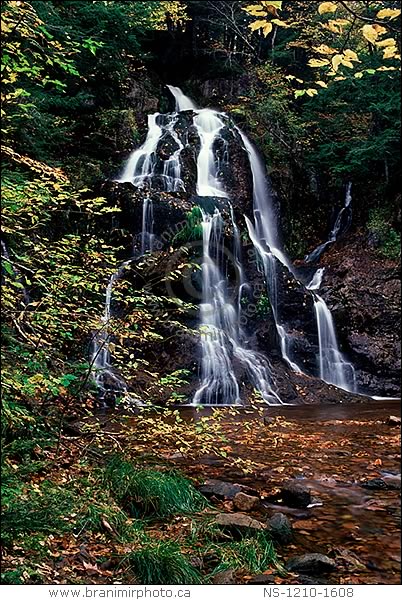 Waterfall in Autumn, Wentworth Valley