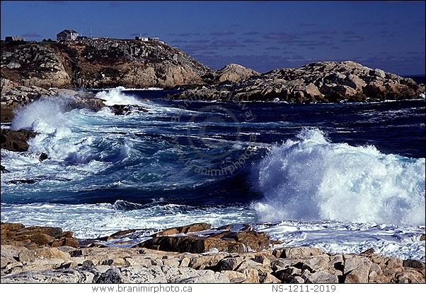 ocean surf, Duncan's COve, Nova Scotia