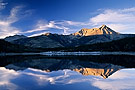 Sunrise on Crandell Lake, Waterton Lakes National Park, Alberta