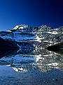 reflections on Cameron Lake, Waterton Lakes National Park