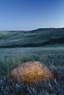 granite boulder in Fairview PFRA community pasture