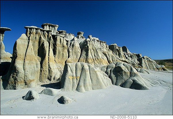 Hoodo badlands formation, Theodore Roosevelt NP